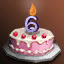6th Anniversary Party Cake
